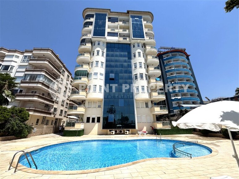 Частично меблированная квартира 3+1 с видом на море, 140 м², район Тосмур с видом на жительство.-id-9972-фото-13