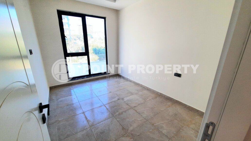 Небольшая двухкомнатная квартира в новом комплексе на финишной стадии строительства, Демирташ, Аланья-id-3353-фото-6