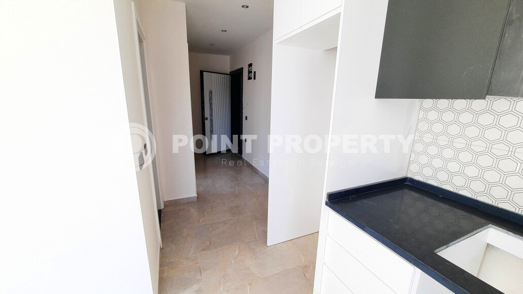 Небольшая двухкомнатная квартира в новом комплексе на финишной стадии строительства, Демирташ, Аланья-id-3353-фото-10