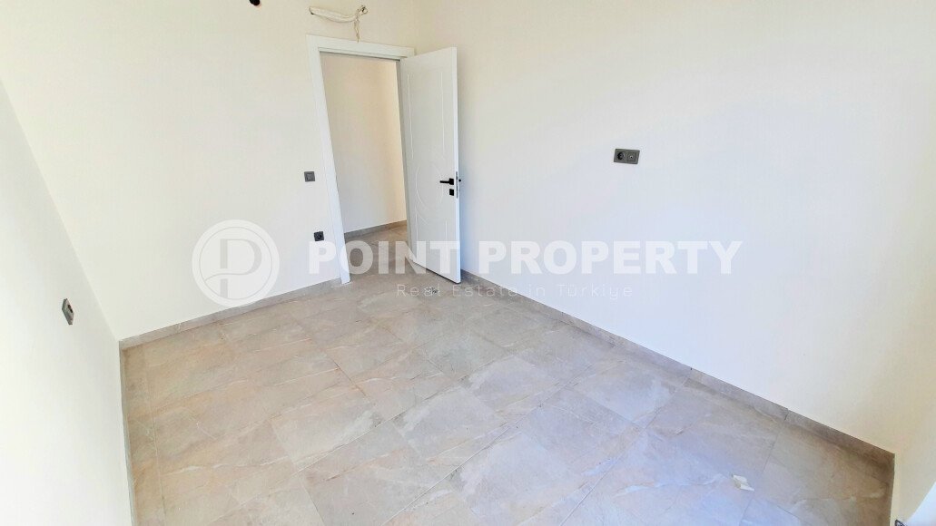 Небольшая двухкомнатная квартира в новом комплексе на финишной стадии строительства, Демирташ, Аланья-id-3353-фото-11