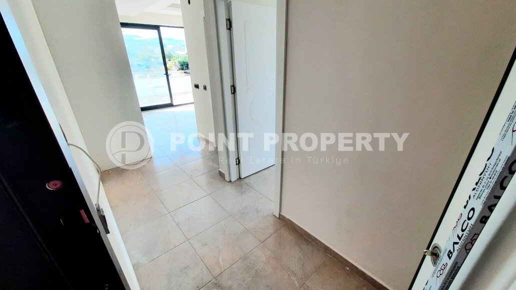 Небольшая двухкомнатная квартира в новом комплексе на финишной стадии строительства, Демирташ, Аланья-id-3353-фото-12