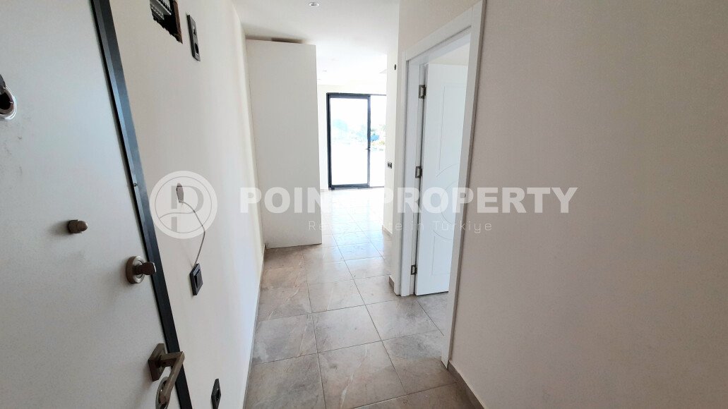 Небольшая двухкомнатная квартира в новом комплексе на финишной стадии строительства, Демирташ, Аланья-id-3353-фото-14