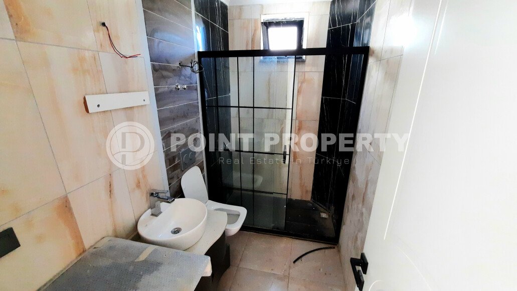 Небольшая двухкомнатная квартира в новом комплексе на финишной стадии строительства, Демирташ, Аланья-id-3353-фото-17