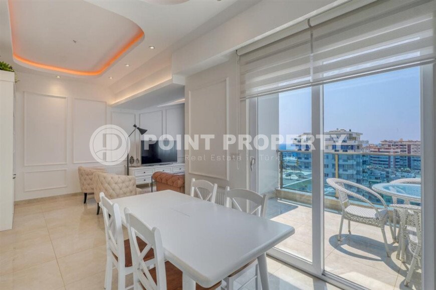 Stylish duplex 130 m² with a small sea view in Mahmutlar-id-9979-photo-4