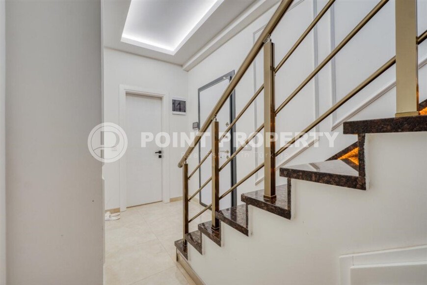Stylish duplex 130 m² with a small sea view in Mahmutlar-id-9979-photo-8