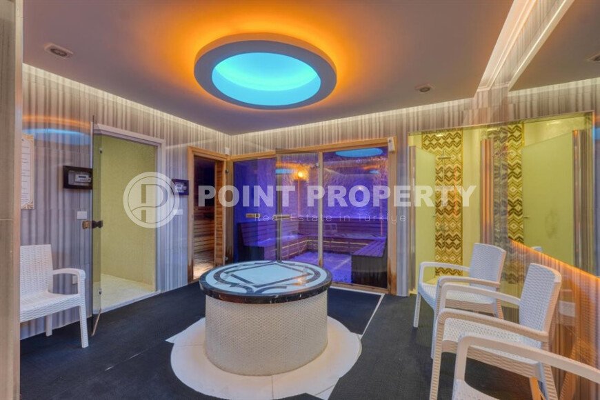 Stylish duplex 130 m² with a small sea view in Mahmutlar-id-9979-photo-14