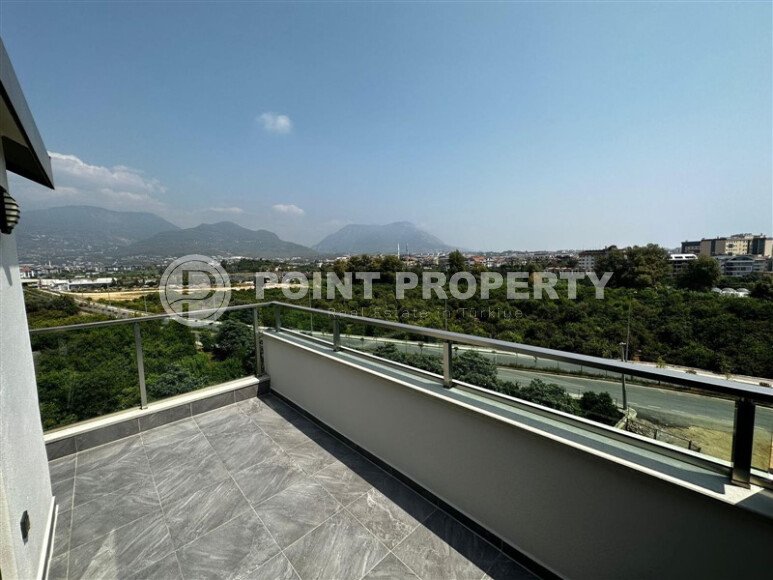 Меблированный пентхаус 2+1 с террасой в районе Оба-id-9981-фото-10