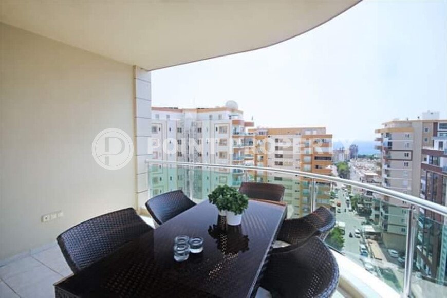 Просторная квартира 2+1 с видом на море в Махмутларе-id-9985-фото-8