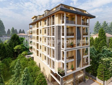 New project under construction with interest-free installments 500 meters from the sea in Mahmutlar-id-9986-photo-1