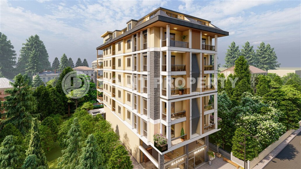 New project under construction with interest-free installments 500 meters from the sea in Mahmutlar-id-9986-photo-1