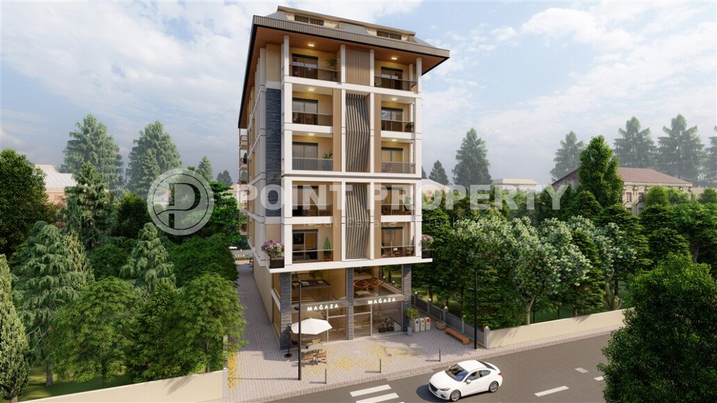 Новый проект на этапе строительства с беспроцентной рассрочкой в 500 метрах от моря в Махмутларе-id-9986-фото-2