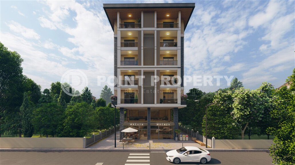 Новый проект на этапе строительства с беспроцентной рассрочкой в 500 метрах от моря в Махмутларе-id-9986-фото-3