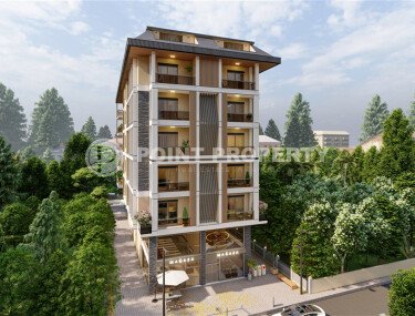 New project under construction with interest-free installments 500 meters from the sea in Mahmutlar-id-9986-photo-4