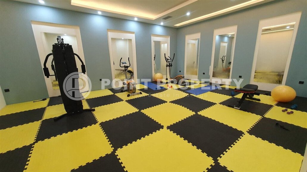 Modern apartment 55 m² in Mahmutlar area with panoramic windows and infrastructure-id-9987-photo-5