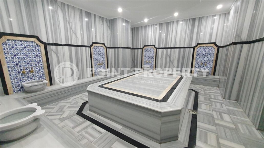 Modern apartment 55 m² in Mahmutlar area with panoramic windows and infrastructure-id-9987-photo-7