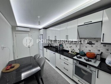 Уютная квартира 95 м² в центре Аланьи с отдельной кухней и подогревом пола-id-9992-фото-2