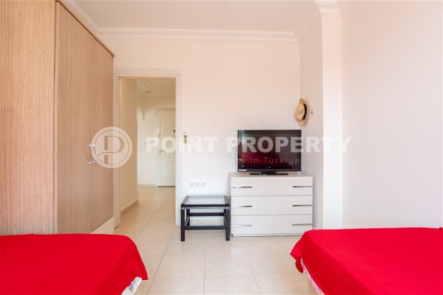 Светлая квартира 115 м² в центр Аланьи, Клеопатра, с мебелью и двумя балконами-id-9994-фото-5