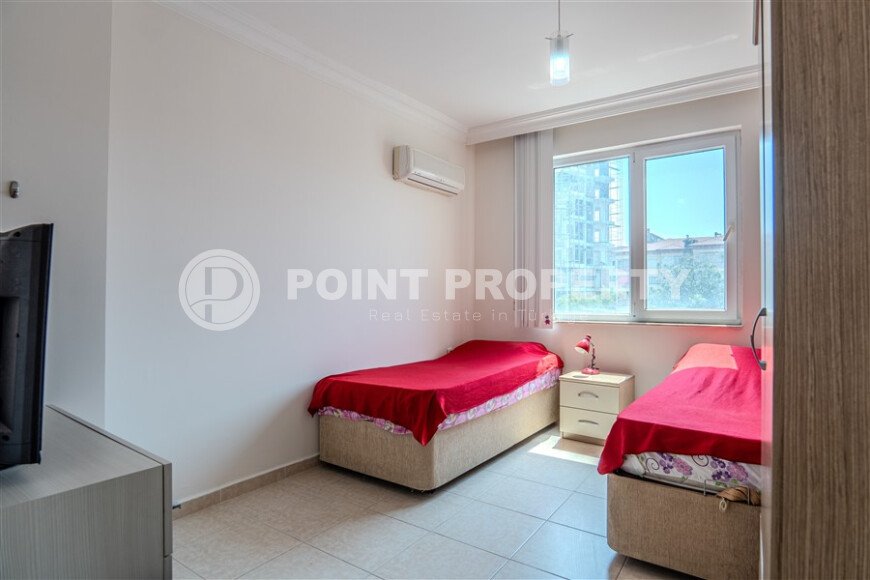 Светлая квартира 115 м² в центр Аланьи, Клеопатра, с мебелью и двумя балконами-id-9994-фото-6