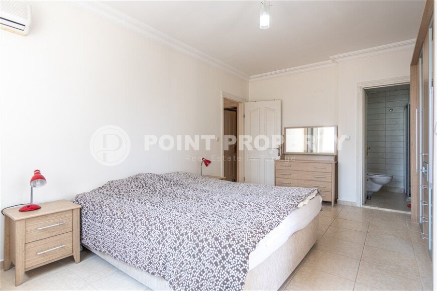 Светлая квартира 115 м² в центр Аланьи, Клеопатра, с мебелью и двумя балконами-id-9994-фото-8