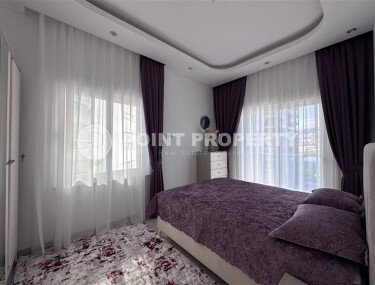 Меблированная квартира 1+1, 50 м², в современном комплексе 2021 года в Махмутларе-id-9997-фото-3