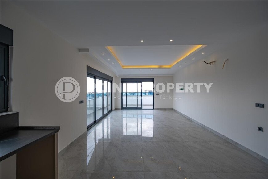 Просторный дуплекс 4+1, 130 м² с панорамным видом на море в элитном комплексе Махмутлара-id-9999-фото-3