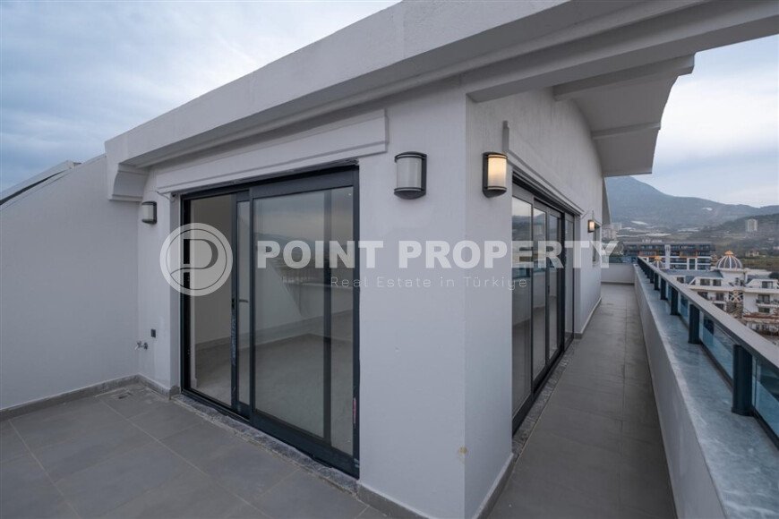 Просторный дуплекс 4+1, 130 м² с панорамным видом на море в элитном комплексе Махмутлара-id-9999-фото-9