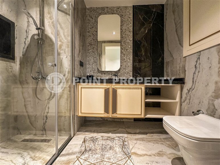 Квартира 1+1 с мебелью в новом комплексе 2023 года, 57 м², центр Алании – район Гюллерпынары-id-10001-фото-6