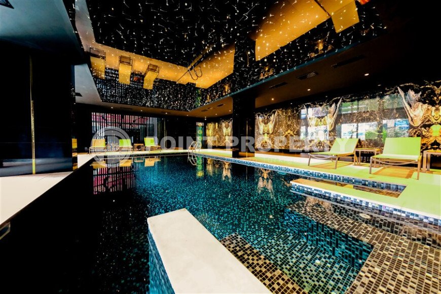 Квартира 1+1 с мебелью в новом комплексе 2023 года, 57 м², центр Алании – район Гюллерпынары-id-10001-фото-8