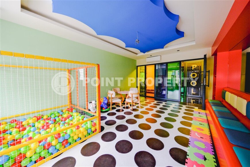 Квартира 1+1 с мебелью в новом комплексе 2023 года, 57 м², центр Алании – район Гюллерпынары-id-10001-фото-9