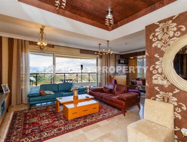 3+1 apartment with panoramic views in a prestigious complex in Kargicak-id-10006-photo-3