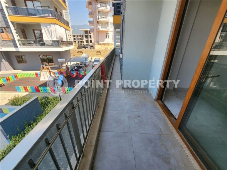 Стильная квартира 2+1 с отдельной кухней и возможностью получения ВНЖ — 110 м² в нижней Оба, Аланья-id-10008-фото-11