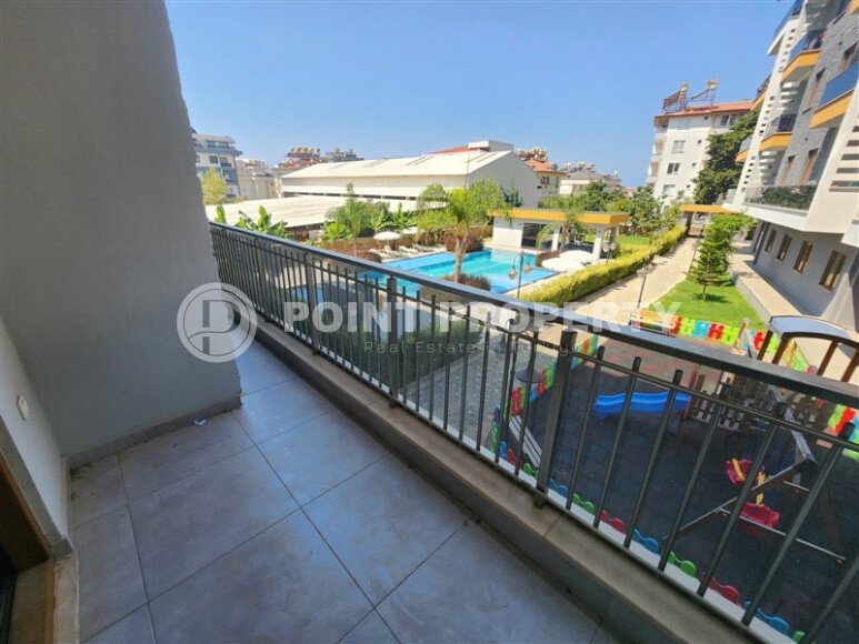 Стильная квартира 2+1 с отдельной кухней и возможностью получения ВНЖ — 110 м² в нижней Оба, Аланья-id-10008-фото-12