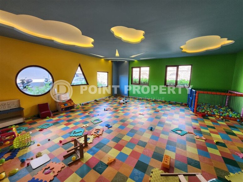 Стильная квартира 2+1 с отдельной кухней и возможностью получения ВНЖ — 110 м² в нижней Оба, Аланья-id-10008-фото-13