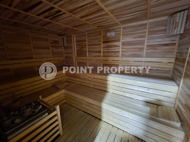 Стильная квартира 2+1 с отдельной кухней и возможностью получения ВНЖ — 110 м² в нижней Оба, Аланья-id-10008-фото-16