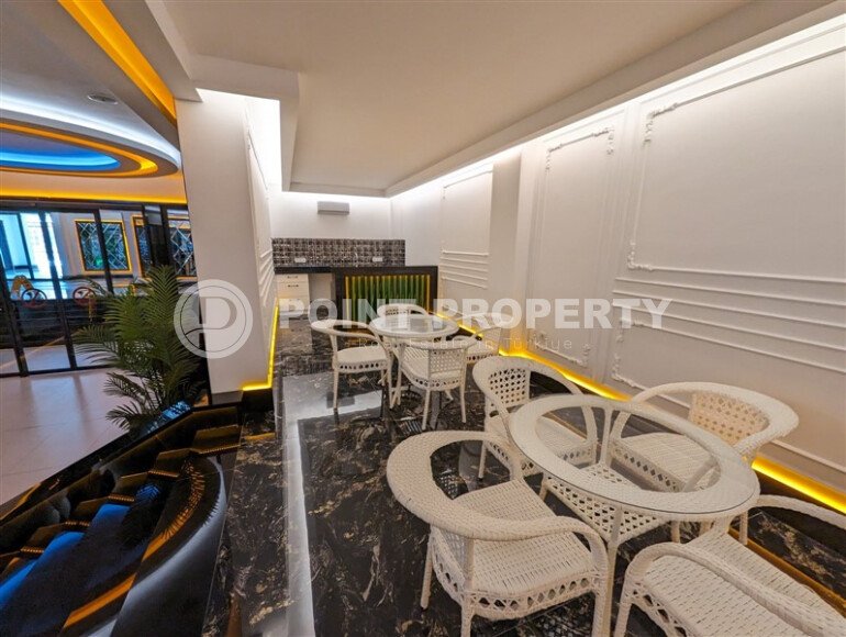 Элитная квартира 1+1 площадью 69 м² в Махмутларе — премиум-комплексе 2023 года-id-10009-фото-21