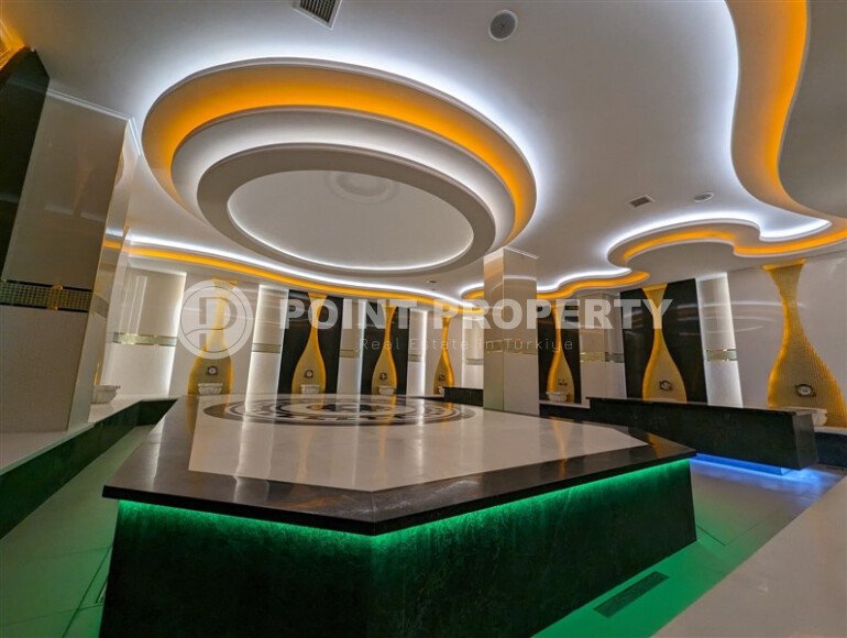 Элитная квартира 1+1 площадью 69 м² в Махмутларе — премиум-комплексе 2023 года-id-10009-фото-25