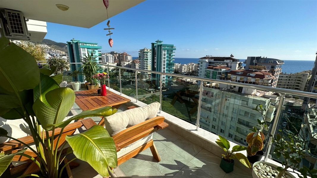 Spacious duplex 2+1 with terrace and sea view - 110 m², Mahmutlar-id-10010-photo-10