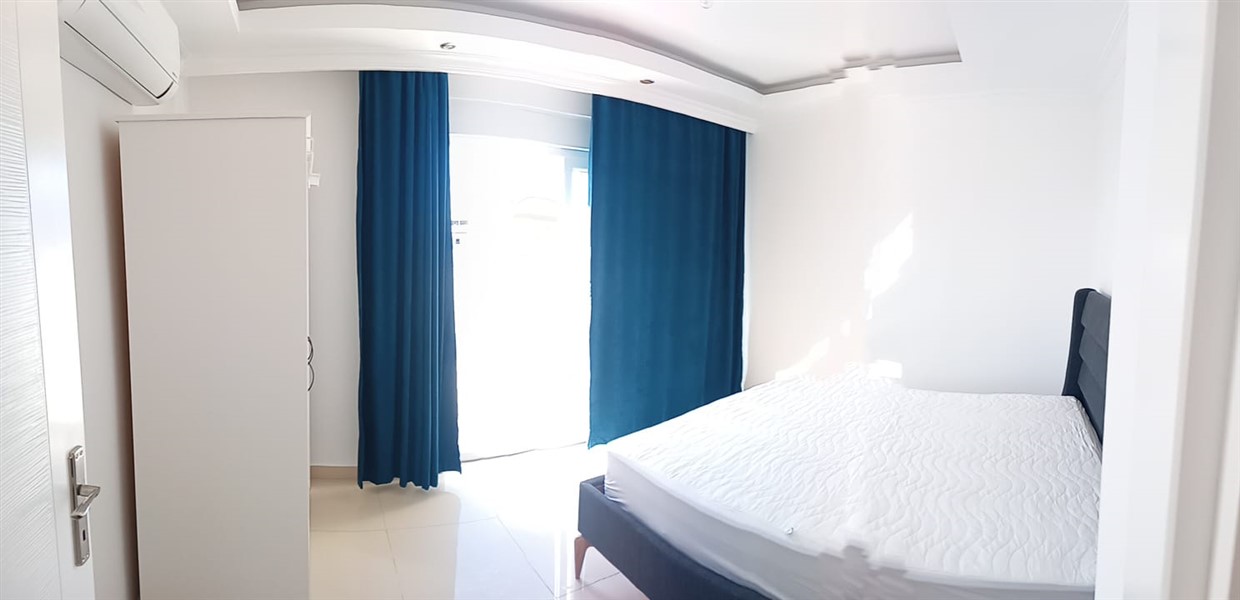 Просторный дуплекс 2+1 с террасой и видом на море — 110 м², Махмутлар-id-10010-фото-8