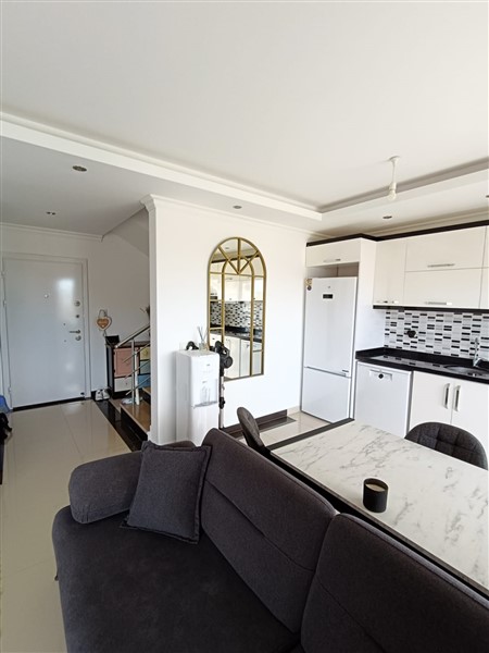 Просторный дуплекс 2+1 с террасой и видом на море — 110 м², Махмутлар-id-10010-фото-14