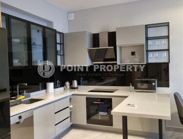 Уютная квартира 65 м² в районе Каргыджак с видом на море и на первой береговой линии-id-10011-фото-3