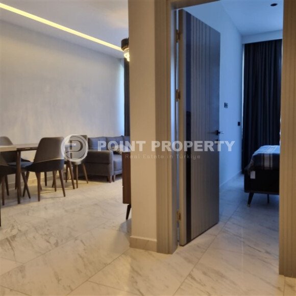 Уютная квартира 65 м² в районе Каргыджак с видом на море и на первой береговой линии-id-10011-фото-8