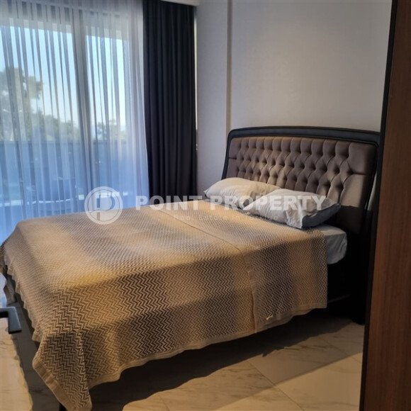 Уютная квартира 65 м² в районе Каргыджак с видом на море и на первой береговой линии-id-10011-фото-9