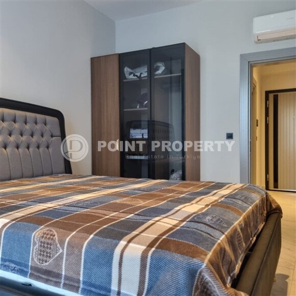 Уютная квартира 65 м² в районе Каргыджак с видом на море и на первой береговой линии-id-10011-фото-11