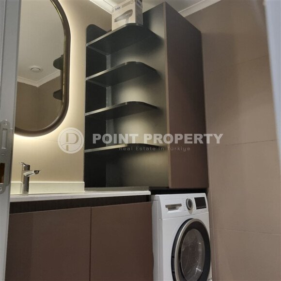 Уютная квартира 65 м² в районе Каргыджак с видом на море и на первой береговой линии-id-10011-фото-13