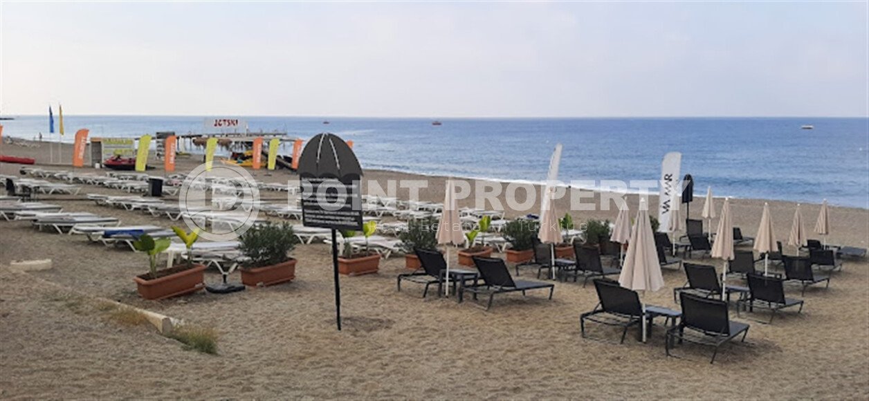 Уютная квартира 65 м² в районе Каргыджак с видом на море и на первой береговой линии-id-10011-фото-20