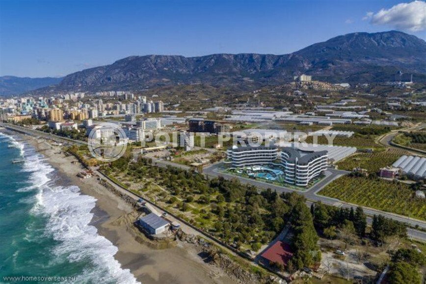 Уютная квартира 65 м² в районе Каргыджак с видом на море и на первой береговой линии-id-10011-фото-21