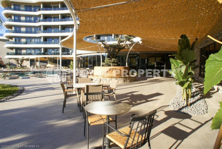 Уютная квартира 65 м² в районе Каргыджак с видом на море и на первой береговой линии-id-10011-фото-26