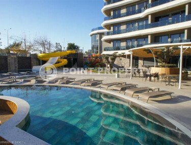 Стильная квартира 65 м² в районе Каргыджак на первой береговой линии-id-10012-фото-1