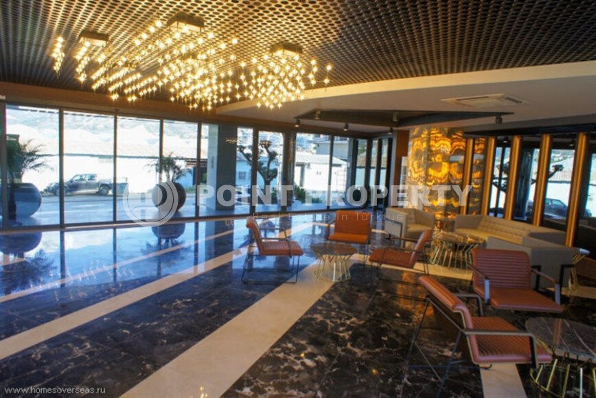 Стильная квартира 65 м² в районе Каргыджак на первой береговой линии-id-10012-фото-11