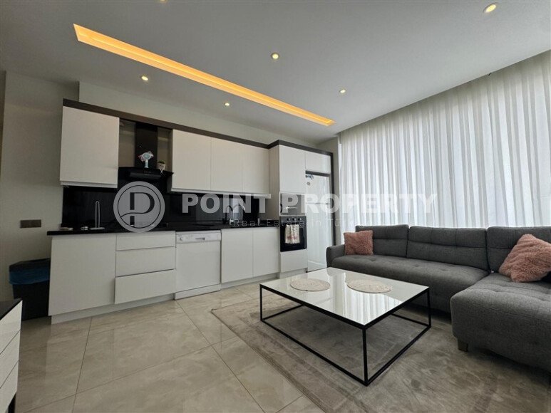 вартира 2+1 с видом на море — 100 м² в комплексе от элитного застройщика, Махмутлар-id-10017-фото-1